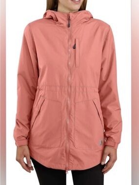 Carhartt Rockford Rain Coat for Women [Pink XS]